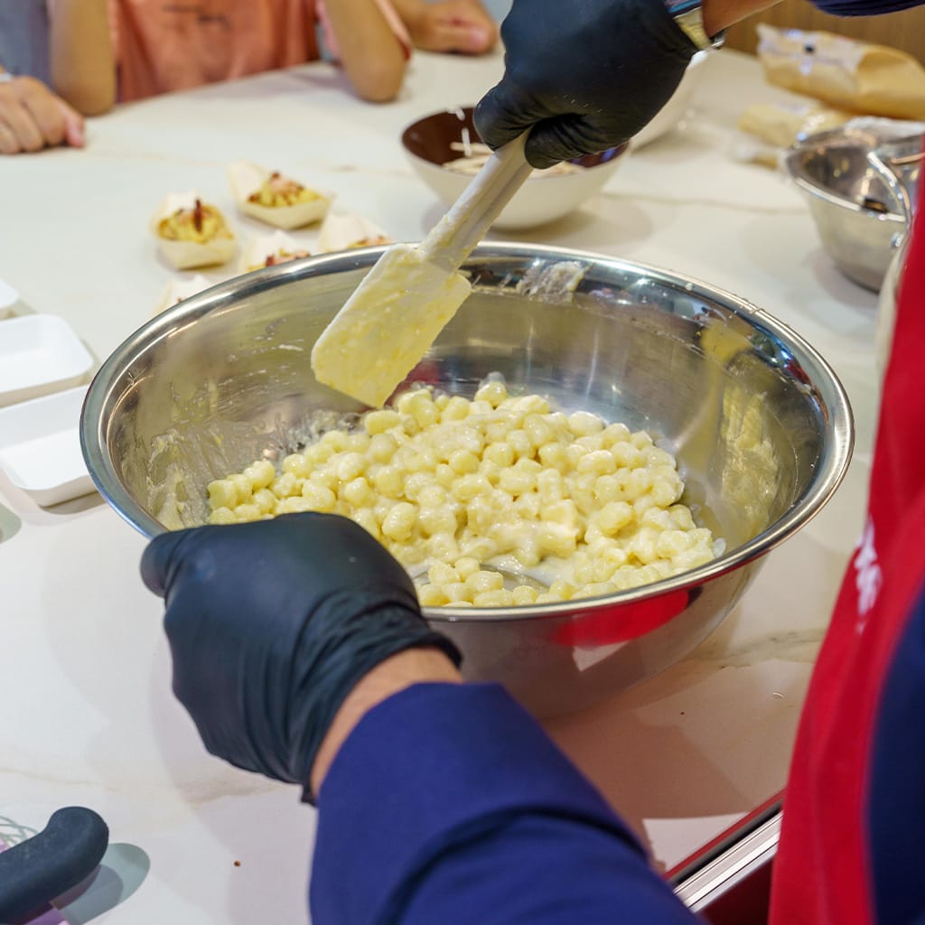 Lo show cooking Quooker da Snaidero Salerno