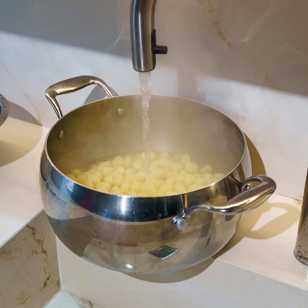 Lo show cooking Quooker da Snaidero Salerno